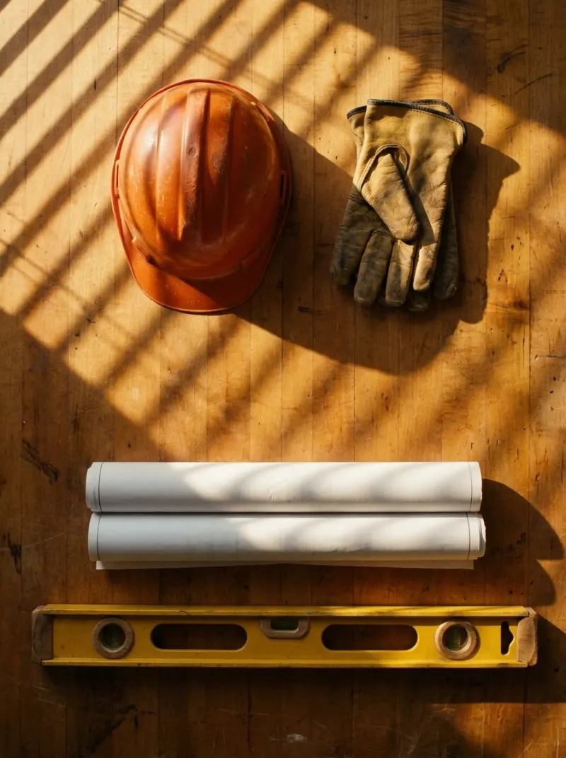 A remodeling estimate and material samples on a table, the signed job every lead is supposed to become